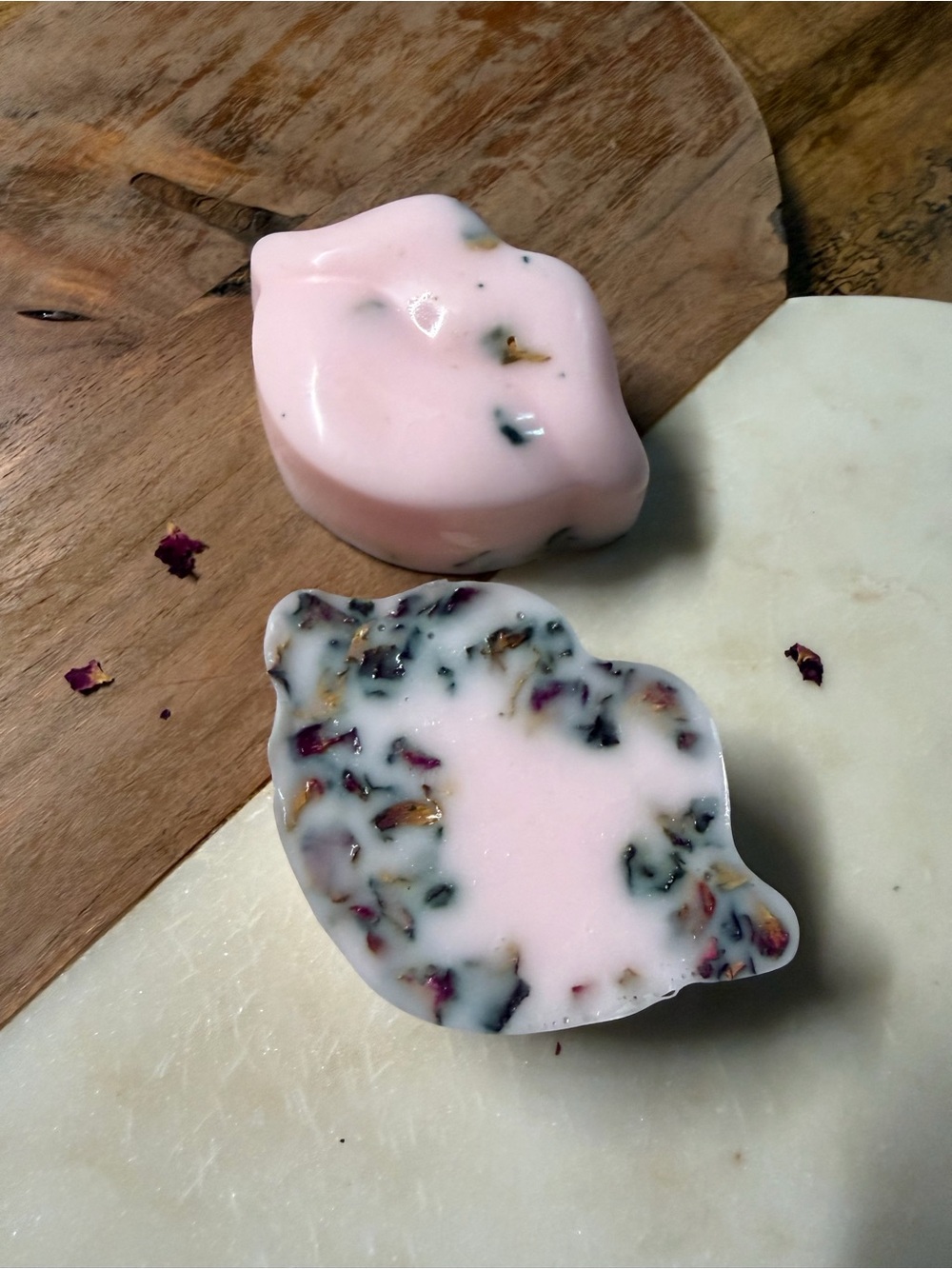 Handmade Pink Infused Rose Soap
